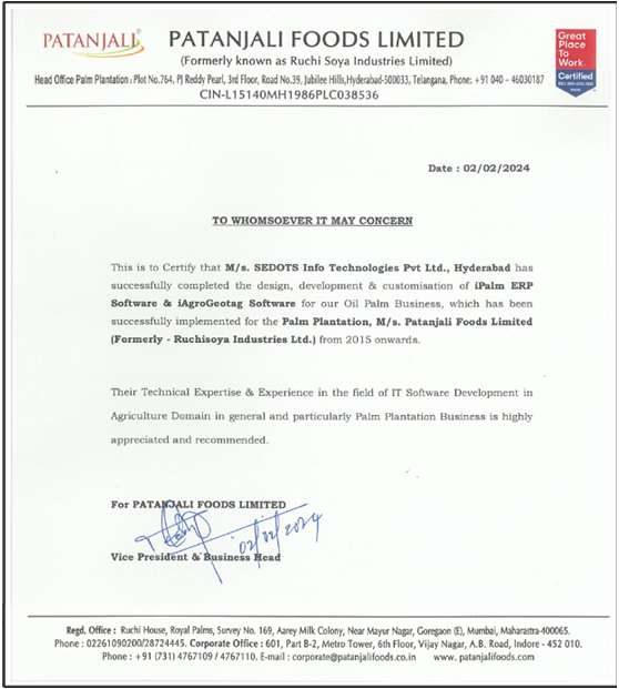 Patanjali Foods Limited
